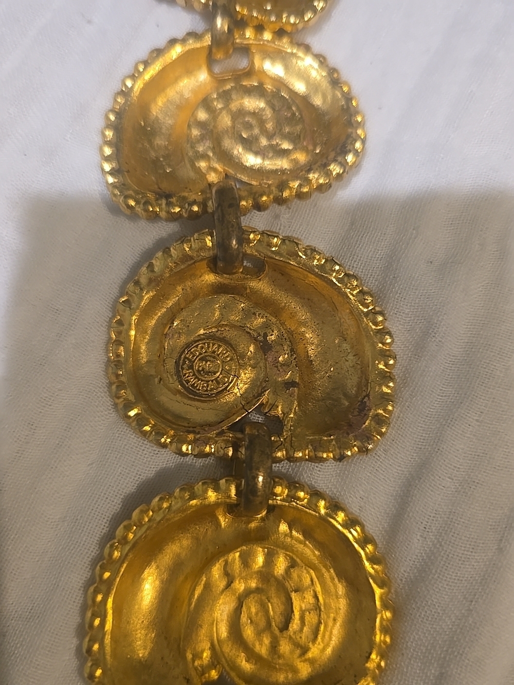RARE VTG  Bracelet signed "Edouard Rambaud Paris"